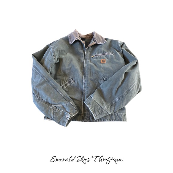 Carhartt Other - Vintage Carhartt J97 MOS Jacket Mens Medium Blanket Lined Detroit Workwear USA